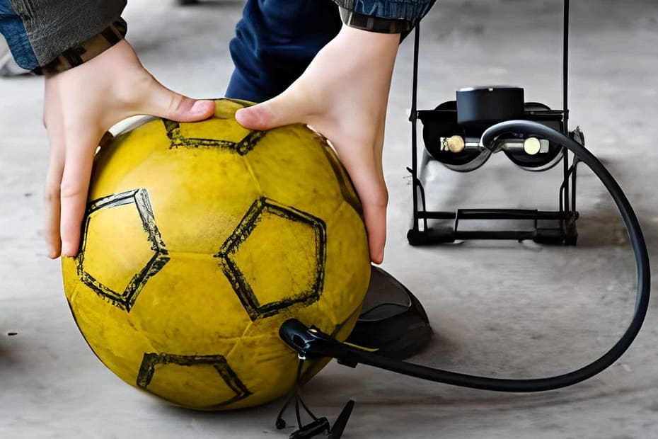 How to fix a soccer ball valve