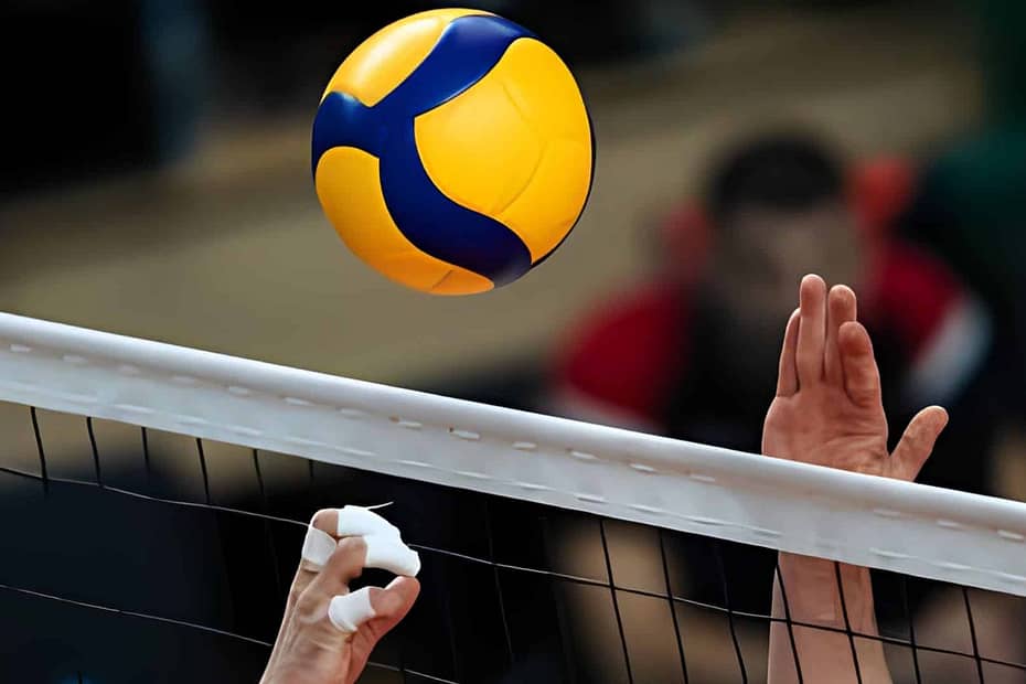 What part of your hand do you spike a volleyball with